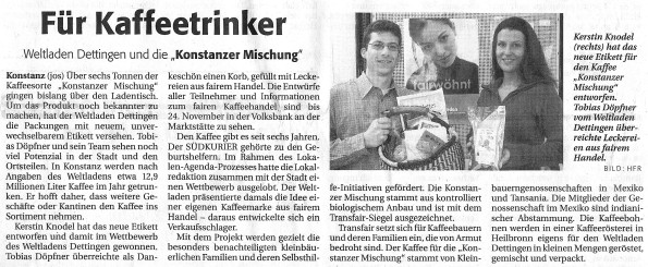 Südkurier Konstanz 12.11.2005