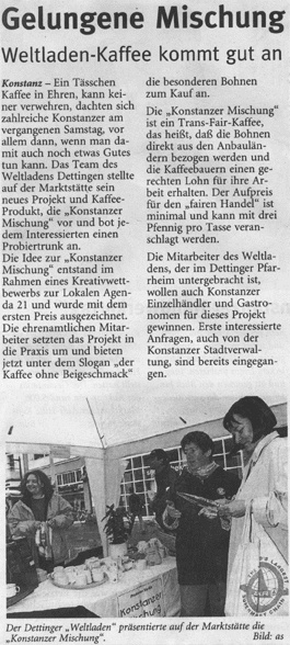 Konstanzer Anzeiger 28.04.1999