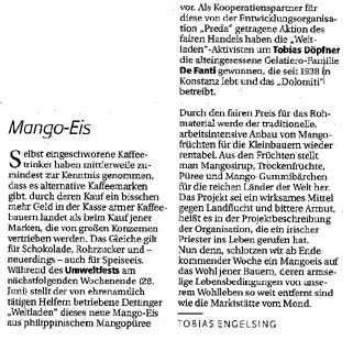 Südkurier Konstanz, 21.06.2003