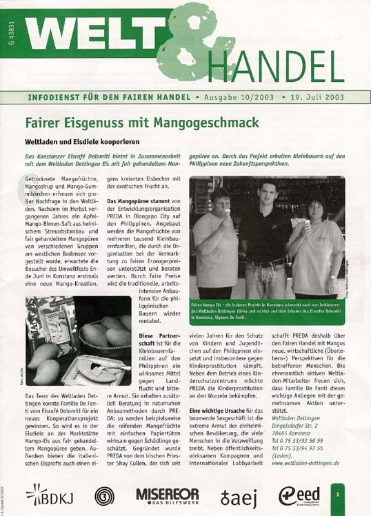 Welt&Handel 10/2003, 19.07.2003