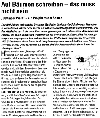 Welt&Handel 14/99, 17.11.1999