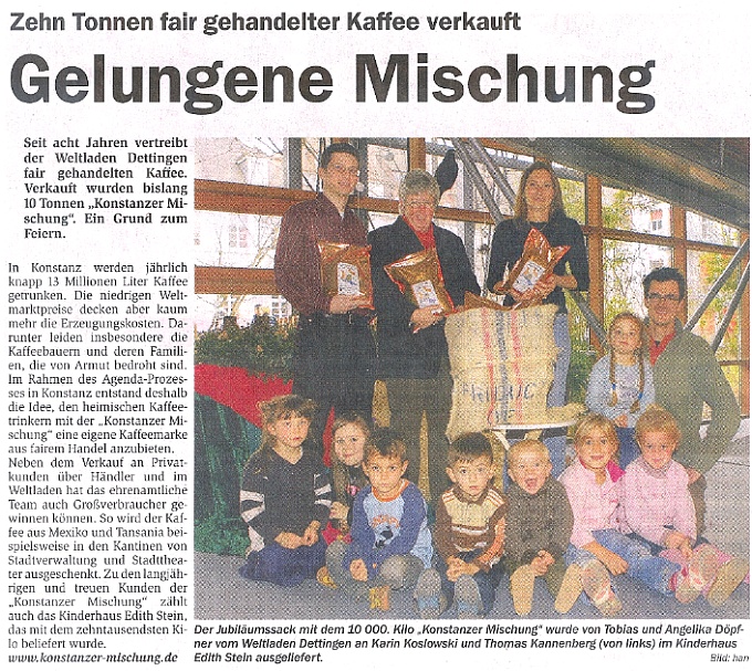Anzeiger Konstanz, 05.12.2007