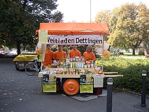 Praxistest auf dem Wochenmarkt in Konstanz-Petershausen