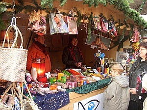 Stand auf dem Christkindlemarkt Radolfzell