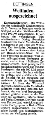 Südkurier 18.12.1998
