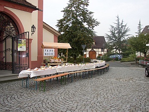 22,5 Meter Kaffeetafel