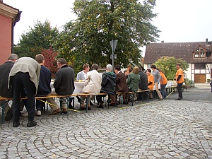 22,5 Meter Kaffeetafel