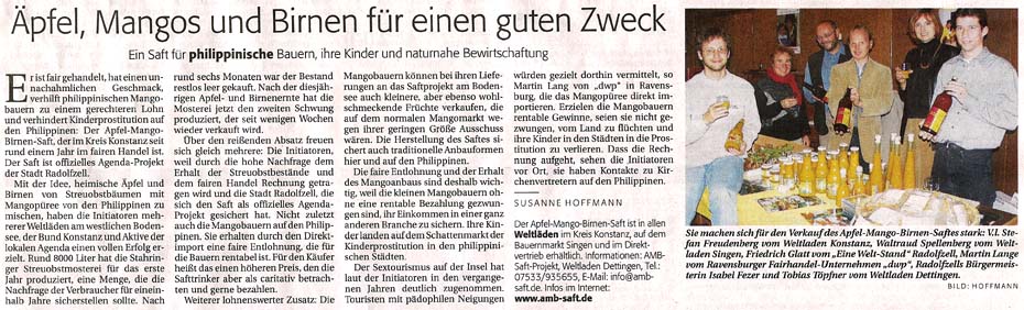 Südkurier Landkreis Konstanz, 03.11.2003
