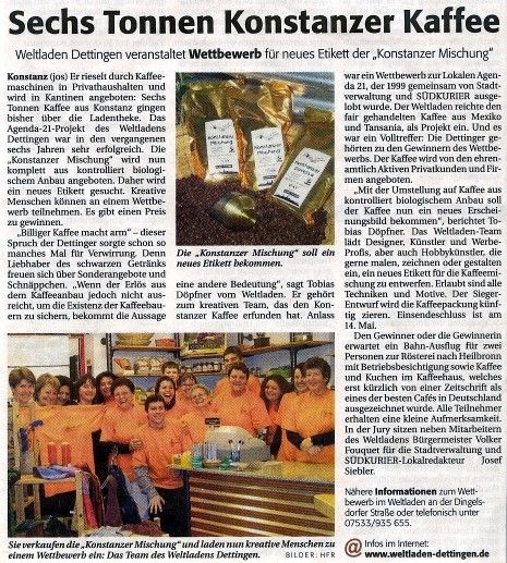 Südkurier Konstanz 14.04.2005