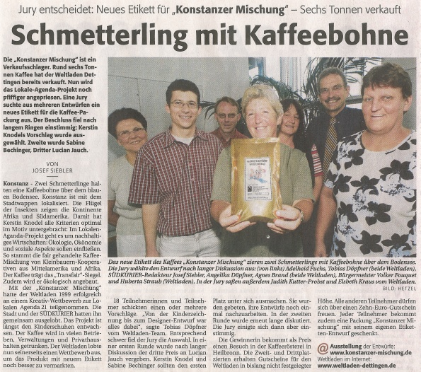 Südkurier Konstanz 29.07.05