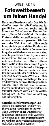 Südkurier Konstanz, 09.03.2007