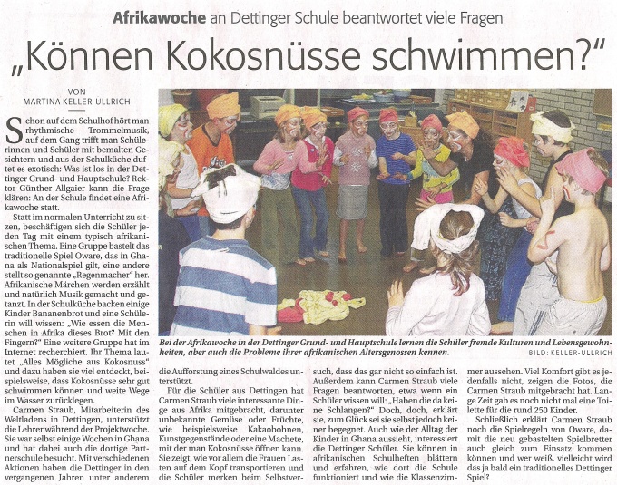 Südkurier Konstanz 28.09.2007
