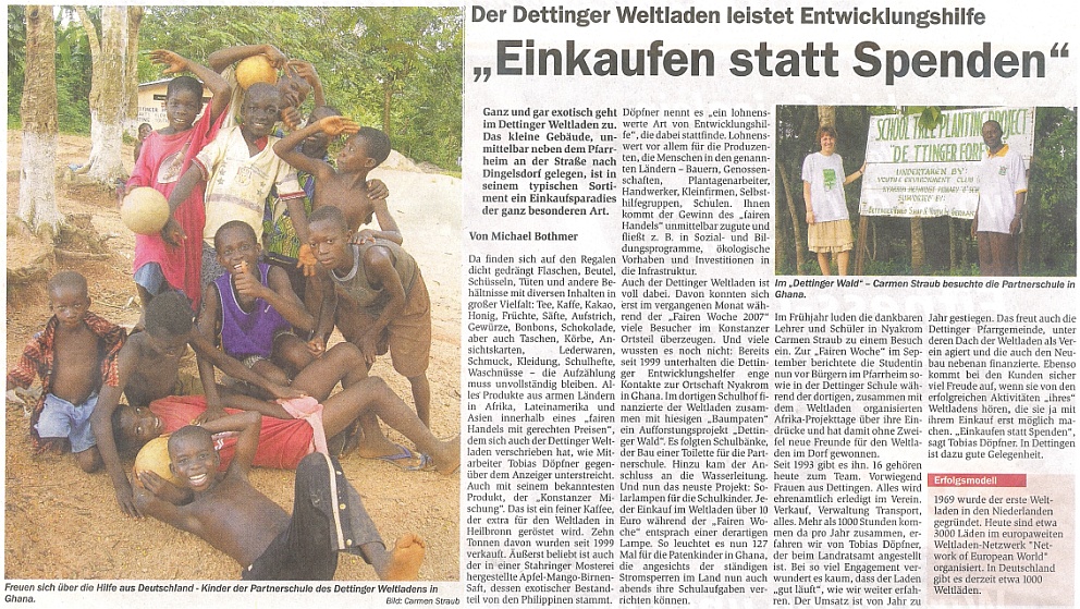 Anzeiger Konstanz 31.10.2007