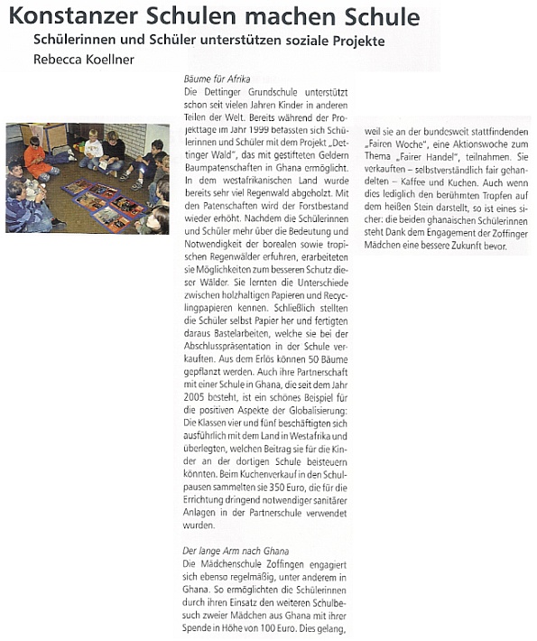 Ausschnitt aus dem Konstanzer Almanach 2008