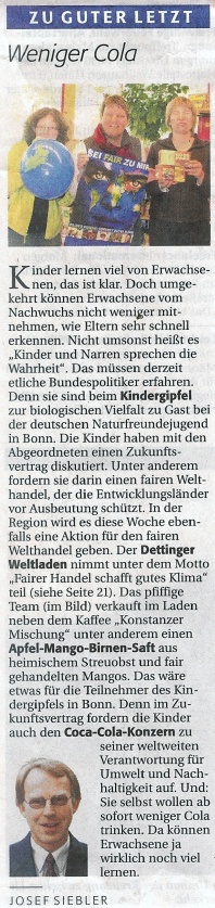 Südkurier Konstanz 05.05.2008