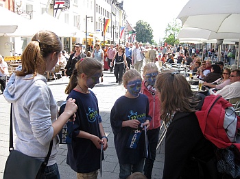 Verteilen der Gutscheine