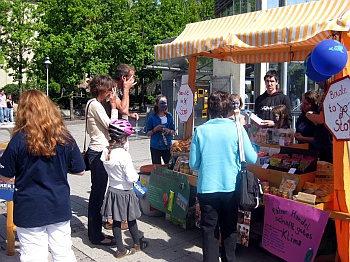 Image Stand auf dem Augustinerplatz