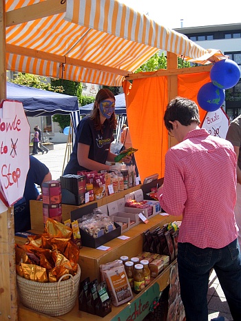 Image Stand auf dem Augustinerplatz
