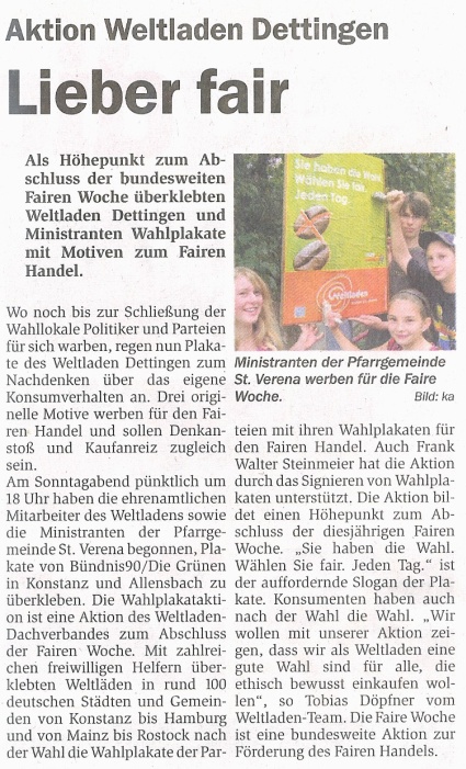 Anzeiger Konstanz, 30.09.09