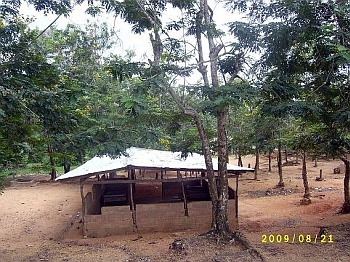 Improvisierter Kindergarten