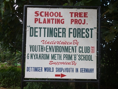 Image Schild am Dettinger Wald