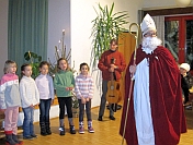 Nikolaus beim Glühweintreff