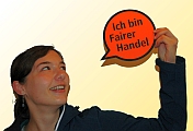 Fotoaktion Ich bin Fairer Handel