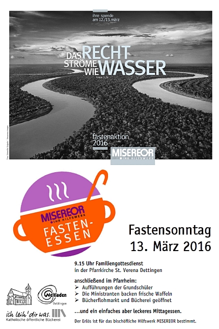Plakat Fastenessen